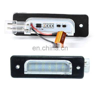 Car Styling LED License Plate Light Lamp For BMW 5Series E34 1988-1996 7Series E32 1986-1994 Auto accesories