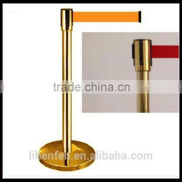 Stainless Steel crowd barrier-Golden crowd control barrier-metal crowd barrier