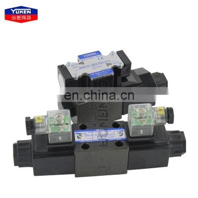 YUKEN Taiwan electromagnetic directional valve DSG-01-3C2-A220 double-head 6-diameter injection molding machine valve