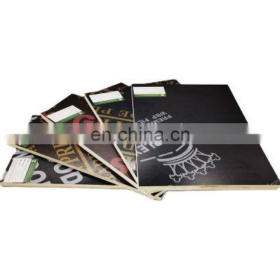 Construction Wood Hardwood 18 mm Marine Plywood Concrete Formwork Film Faced Shuttering Plywood