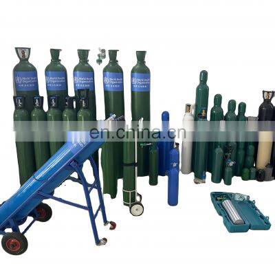 ISO 9809 Standard Steel Oxygen Gas Cylinder Oxygen Cylinder Empty CO2/ N2/ Argon Gas Cylinders for welding and cutting