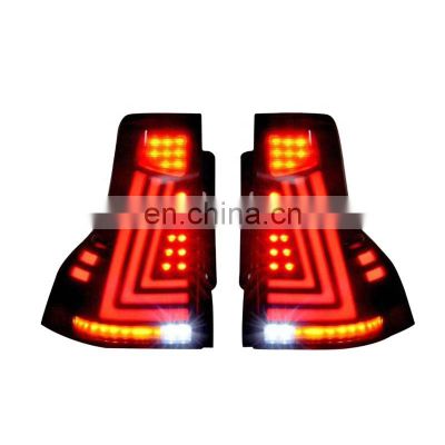 MAICTOP car parts for landcruiser prado fj150 2018 taillight led taillamp turning light warning light