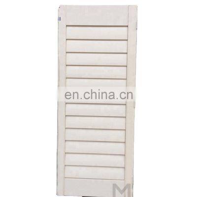 Vertical louver tilt rod and shutter pvc louver design