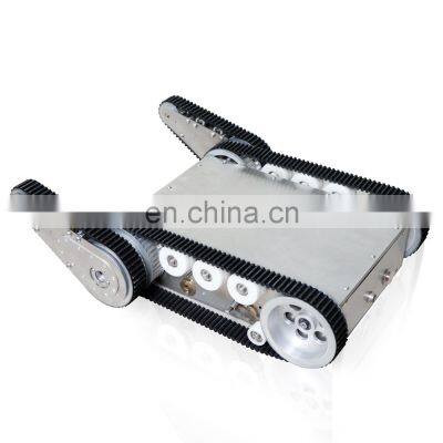 Small Size UGV Swing Arm Robot Chassis for Anrrow Space Inspection photo-3
