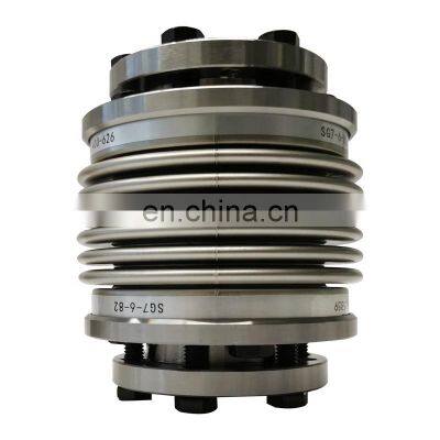 Bellow Type Flexible Coupling Motor Coupling Cnc Shaft Coupling in Stainless Steel photo-3