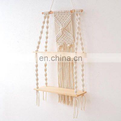 Hot Sale Macrame Shelves For Bedroom & Plant Boho Home Decor photo-4