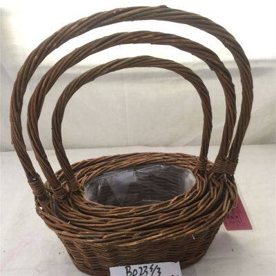 China Supplies Wicker Basket Wholesale Laundry Baskets