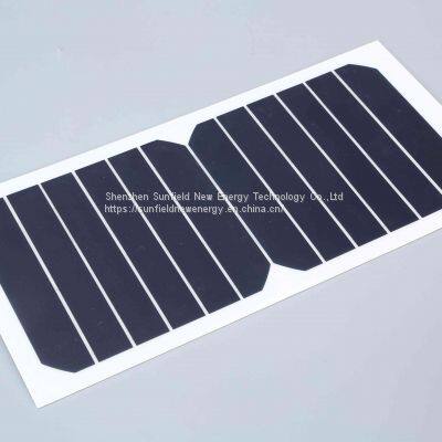 7W 6.6V Portable Mono Flexible Solar Panel for Phone Charging photo-4