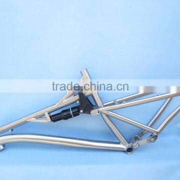 Gr9 Titanium 650B/26er/29er Full Suspension Mountain Bike Frame photo-6