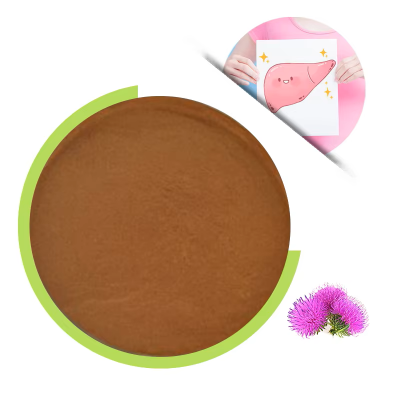 Pure High Quality Water soluble 80% Milk Thistle Seed Extract Food Grade organic silymarin Milk Thistle Extract powder