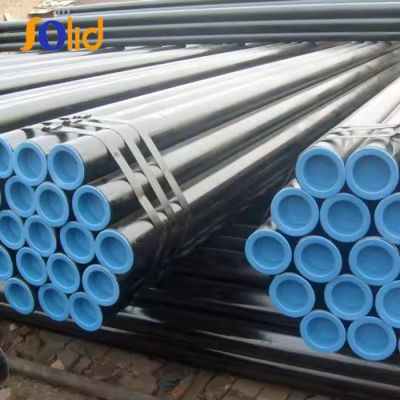 High pressure schedule 40 black API5L GR.B SCH40S Grade b Welded Steel Pipe Seamless Carbon Steel Pipe