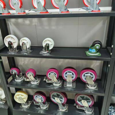 Mute caster steering roller directional wheel rubber wheel universal pulley crib universal wheel