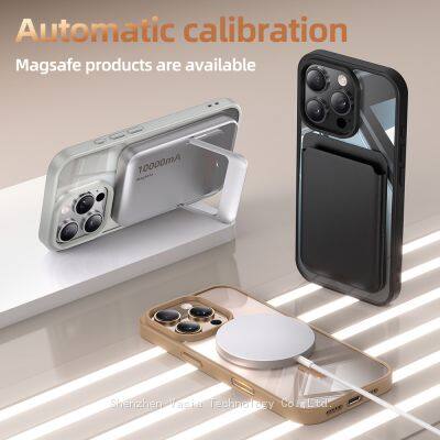 Sleek Magnetic Transparent Case for IPhone 11/12/13/13 Pro Max/14/15/15 Pro Max – Lightweight, Wireless Charging Friendly photo-4