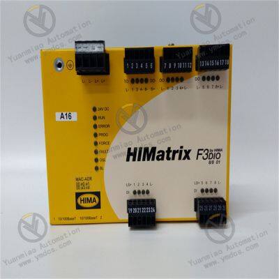 HIMA F3 DIO 8 8 01 Safety Related Controller Robust Safety Controller