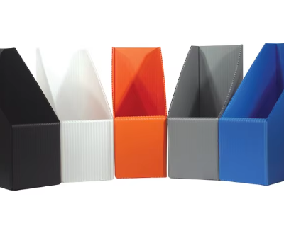 Custom Lightweight PP Hollow Sheet Document Storage and Archival Boxes photo-3