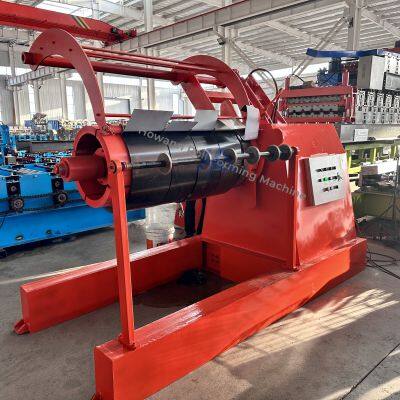 China Manufacturer Automatic Galvanized Coil Slit Flat Cut to Length Line Metal Strip Coil Steel Coil Length Cutting Machine photo-4