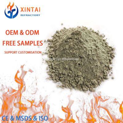 Unshape Monolithic refractory High Alumina Refractory Castable for 2025 New Refractory Industry