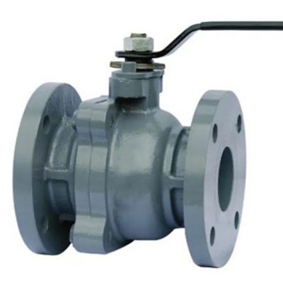 Válvula de bola marina de alta calidad Válvula de bola con brida JIS 10k Válvula de bola con mango para bombas de gas y agua