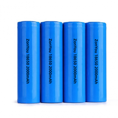 Wholesale Cheap Price 18650 2500mAh Lithium Ion Batteries With LiNiMnCoO2 Cathode 500 Cycles Life Span for Power Tools Toys Fans