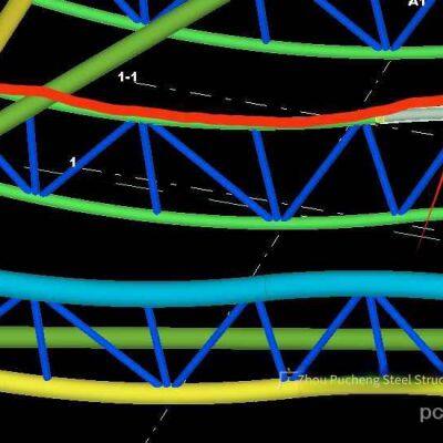 Free Modeling. Which Spherical Grid Frame Company is Good? an Enterprise Abiding by Contracts and Valuing Credibility. Local Supply From Guangzhou photo-2