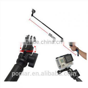 GP162 Gopros Accessories Extendable Selfie Stick +controllar Remoted Shutter for GoProS Hero4/3+/3 photo-5
