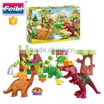 children game good quality dinosaur toy building blocks