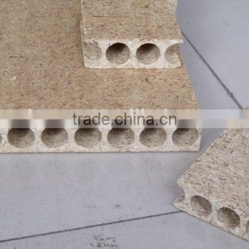 Carb/CE/fsc grade hollow core chipboard for furniture and decoration usage