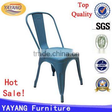 Cheaper Price Stackable Simple Design Metal Dining Chair Parts Quality Choice Most Popular photo-2