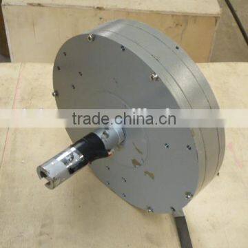 2000W Coreless disc type generator; Low RPM PMG (Permanent Magnet Generator)