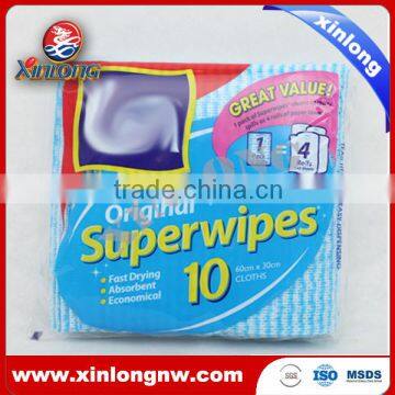 Floor mops with disposable nonwoven wipes-A