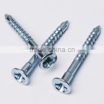 Nail Screws, Pozi Drive CSK Flat Head, With Shoulder Under Head