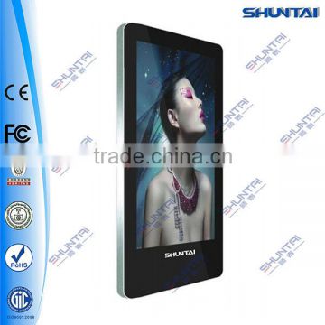 26 inch Lockable Freestanding iPad Stand Enclosure Kiosk