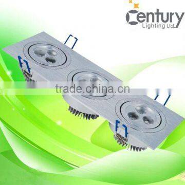 9W dimmable led recessed light