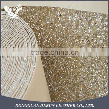 Chunky gold/silver self-Stick glitter fabric border