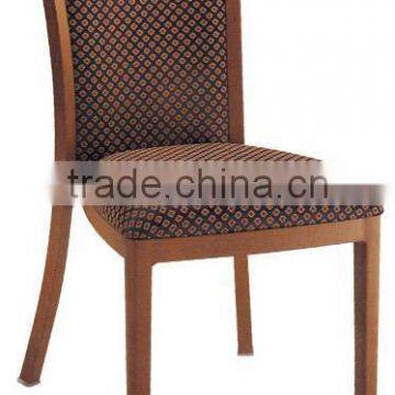 2014 Modern Stackable Dining fabric wooden dining chair dining BY-1307