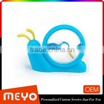 Custom Snail Design Rechargeable USB Mini Fans