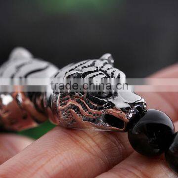 Hot Selling Turkey Men Bracelet Natural Onyx Bead Bracelet Online Wholesale Black Matte Bracelet photo-5