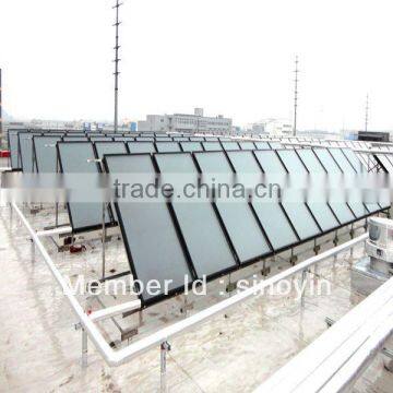 500L Pressurized solar black chrome solar heater system for home application