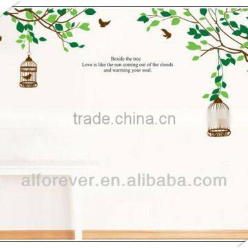 Birds Cages wall decoration for wall units,60*90cm