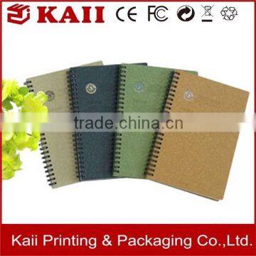 good sales kraft paper notebook, diary notebook, small size writing pad high quality