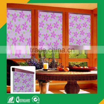 100% Ployester Nonwoven Cloth Curtain Fabric Printed Color Fabrice for Curtian as Honeycomb Blinds photo-3