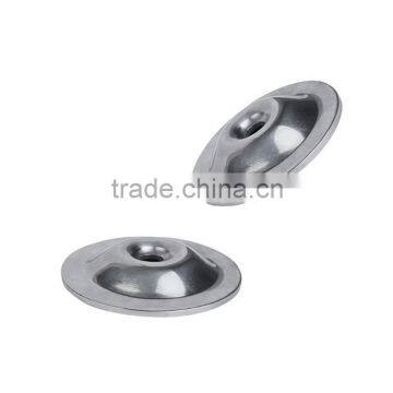 Metal base for adjustable levelling feet MBB