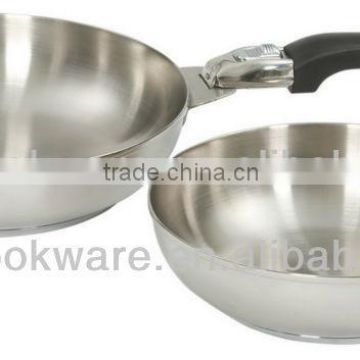 Geman Technologic Removable Handle Frying Pan with Induction Bottom suitable for Wholesale/Retailer