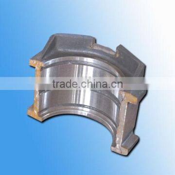 Steel Sand Casting Bearing Saddle with Machining