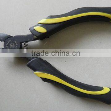 European type multifunction diagonal cutting nose plier