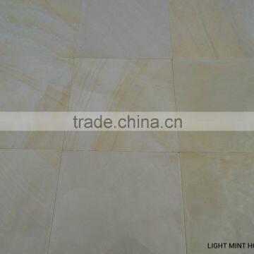Sandstone Light Mint Honed