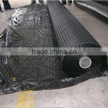 80-80KN/m Fiberglass Geogrid