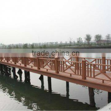 wood grain wpc outdoor railing in china