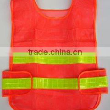 red color traffic cheap safety vest