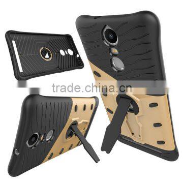 Hot Durable Armor Case for Lenovo K5 Note Hybrid TPU PC Impact-resist Back Cover Case With Active Kickstand photo-4